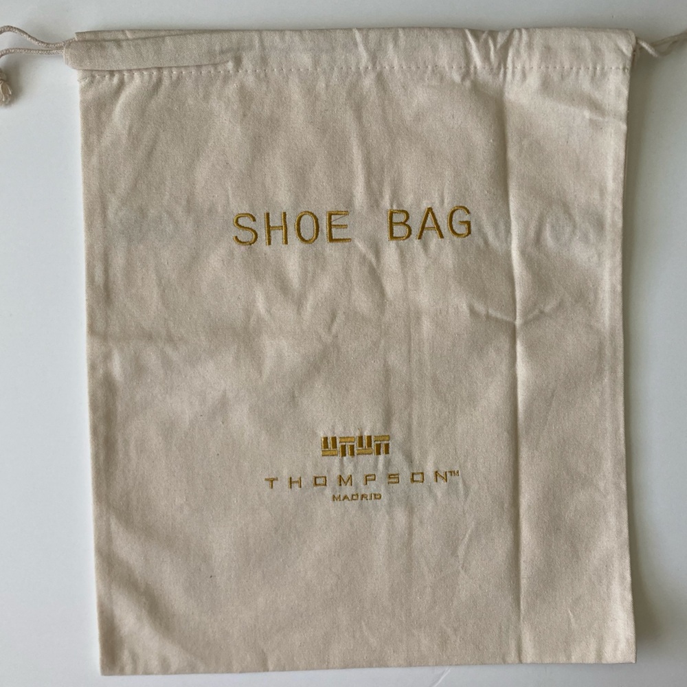 Thompson Madrid Hotel Shoe Storage Bag Beige